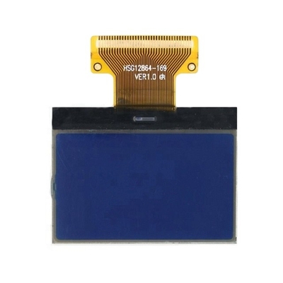 FPC Arayüzü ile Mavi Arka Işık LED 28x64 COG Dot Matrix LCD Ekran Modülü