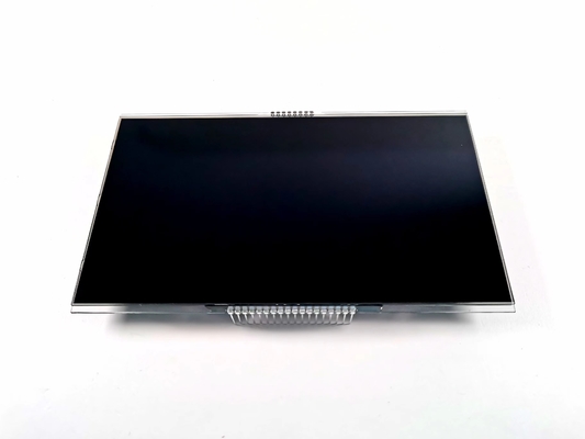 12 O Saati Negatif VA LCD Ekran Siyah Bölüm Digit Grafik LCD Cam Va Panel Termostat için