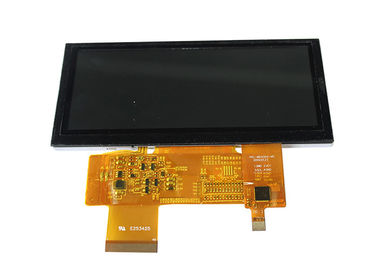 40 Pins TFT LCD Rezistif Dokunmatik Ekran 4.6 inç 800 x 320 Çözünürlük STN Pozitif Tip
