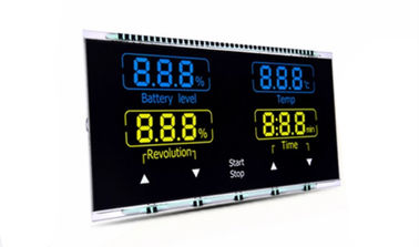 Isıtma Sistemi İçin Özel Haneli Dokunmatik 7 Segment VA LCD Ekran