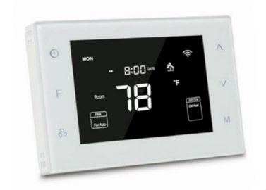 Akıllı Termostat CE ROHS için Siyah Renkli Yüksek Constrast VA LCD Ekran