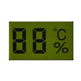 Özel Şekil 2 Haneli LCD Ekran TN LCD Ekran Çalışma Sıcaklığı -30- + 80 ℃