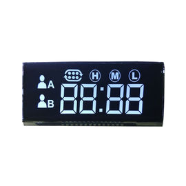 Metal PIN LCD Dijital Ekran / HTN Pozitif Yansıtıcı Segment LCD Ekran