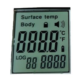 Kızılötesi Termometre için Zebra Arayüzü LCD Segment Ekranı