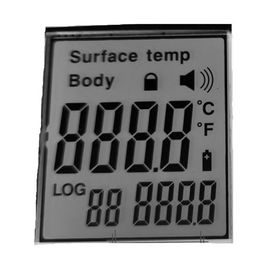 Kızılötesi Termometre için Zebra Arayüzü LCD Segment Ekranı