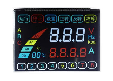 Pin Konnektörü Monokrom LCD Ekran Özel Boyutlu VA Siyah Beyaz Ekran