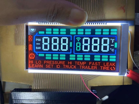 FSTN Ekranı Karşılıklı Transmissive Display TN Lcd Modülü Lastik Basınç Ölçücüsü