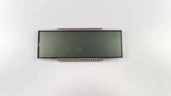 Çinli Üretici TN 7 Bölüm LCD Ekran Tek renkli Transmissive Modülü Termostat için Şeffaf Karakter