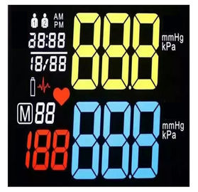 Tıbbi Ekipman İçin 7 Segment VA LCD Ekran, Kan Şekeri Ölçer Va Lcd Panel