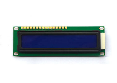 Negatif LCM LCD Ekran 2 X 16 Çözünürlük 1602 STN Tek Renkli, 16 İğneli