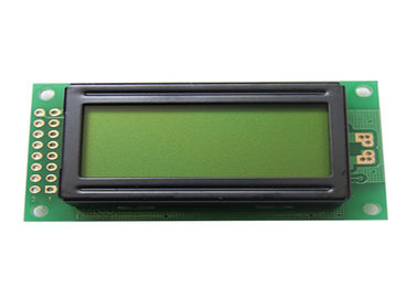 Sarı - Yeşil 0802 Dot Matrix LCD Ekran Modülü COB Tipi Karakter 2 Satır