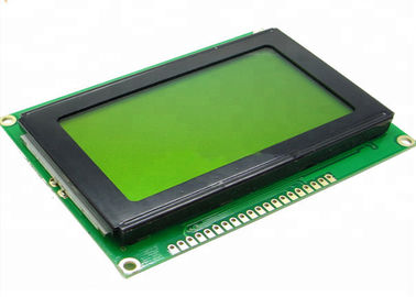 COB Sarı Yeşil LCM Özel TFT Ekran 128 X 64 Çözünürlük STN Mavi Negatif Tip