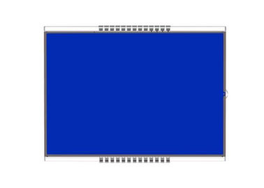 Spor Equiment için özelleştirilmiş 7 Segment LCD Ekran HTN Negatif Lcd Mavi Artalan Ekran