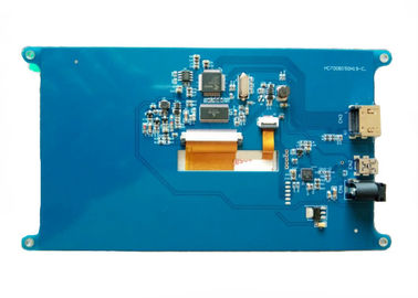 7 Inç TFT Lcd Kapasitif Dokunmatik Ekran DisplHigh Parlaklık Ahududu Pi için HDMI Lcd + PCB Sürücü Kurulu 3ay