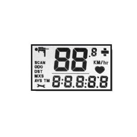 Özel Monokrom Şeffaf FSTN LCD Modül Depolama Sıcaklığı -20- + 70 ℃
