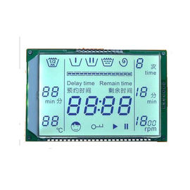 Özel Şekilli LCD Ekran STN LCD Ekran Modülü Mavi Segment Dinamik Sürüş