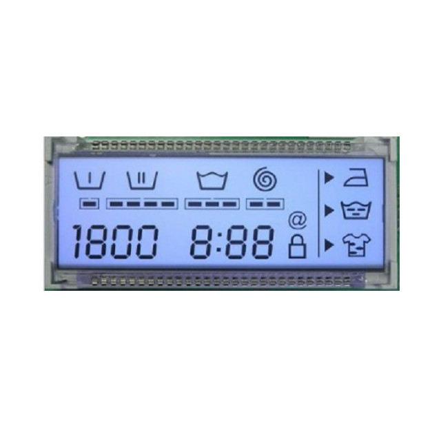 Tıbbi Ekipman İçin 7 Segment VA LCD Ekran, Kan Şekeri Ölçer Va Lcd Panel