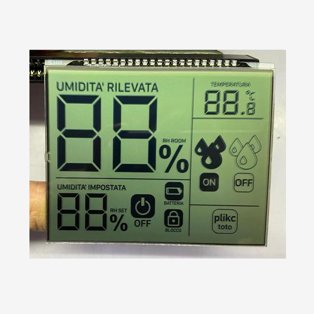 FPC Konektörü Lcd Ekran Modülü, TN Pozitif Lcd Ekran Küçük Boy