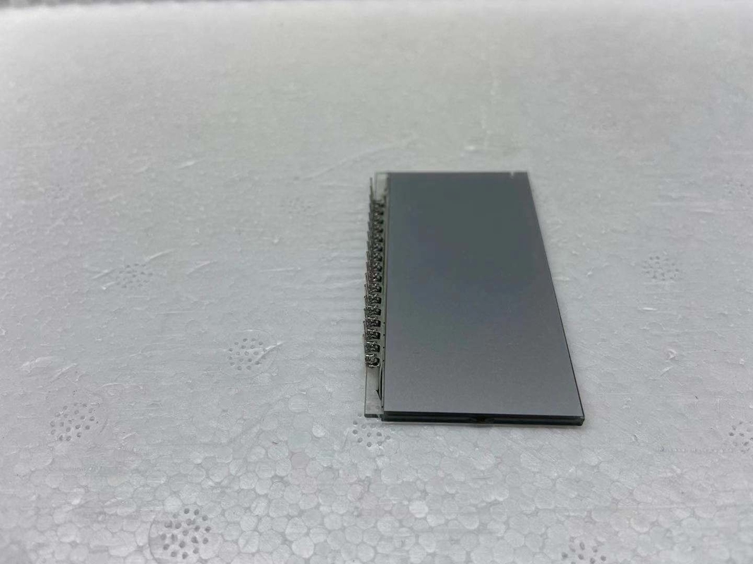 Tn 7 Segment LCD Display 12 O Saati pozitif Monochrome Transmissive LCD Modülü Saat için Şeffaf Karakter