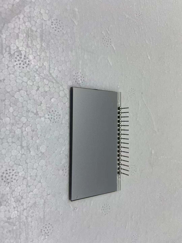 Tn 7 Segment LCD Display 12 O Saati pozitif Monochrome Transmissive LCD Modülü Saat için Şeffaf Karakter