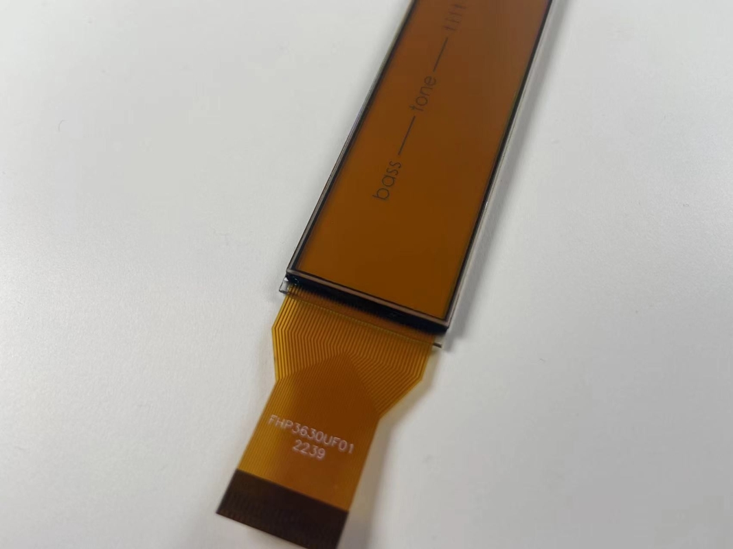 Pozitif Matris HTN LCD Ekran Monokrom 7 Bölümlu Transmissive Grafik LCD Ekran Ses için