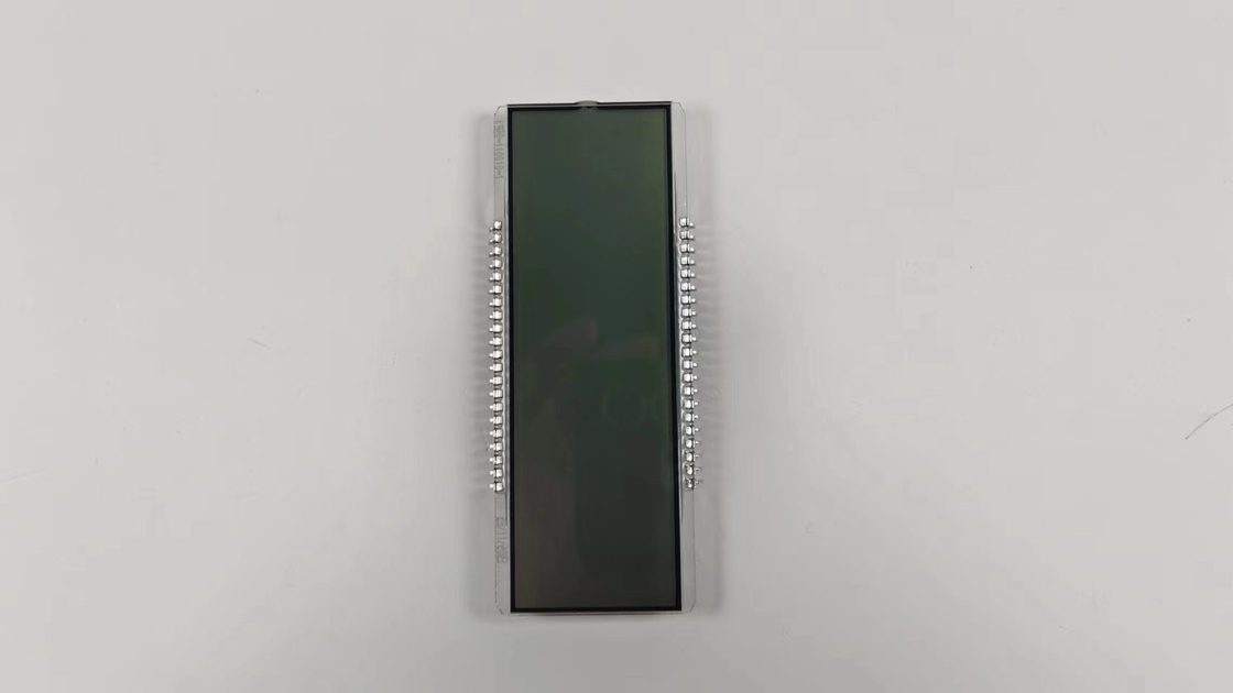 Çinli Üretici TN 7 Bölüm LCD Ekran Tek renkli Transmissive Modülü Termostat için Şeffaf Karakter