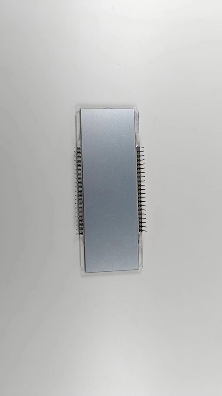 Çinli Üretici TN 7 Bölüm LCD Ekran Tek renkli Transmissive Modülü Termostat için Şeffaf Karakter