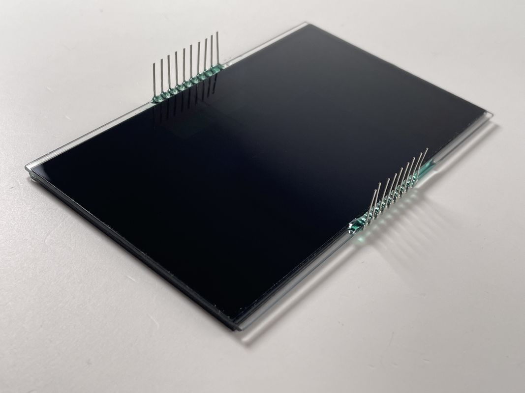 Toptan Satış Fiyatı VA Segment LCD Ekran Renkli PIN Kontrol Ekranı Masaj makinesine Beyaz Arkaplan
