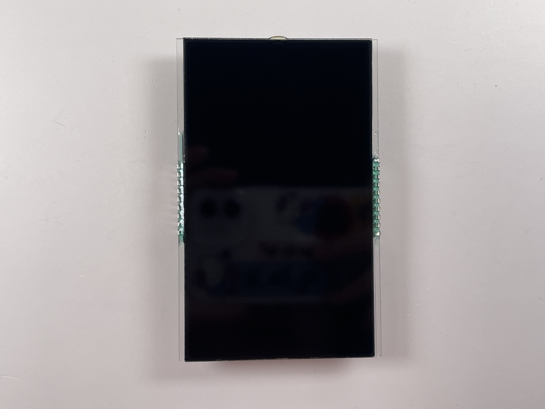 Toptan Satış Fiyatı VA Segment LCD Ekran Renkli PIN Kontrol Ekranı Masaj makinesine Beyaz Arkaplan