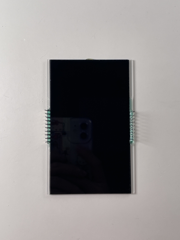 Toptan Satış Fiyatı VA Segment LCD Ekran Renkli PIN Kontrol Ekranı Masaj makinesine Beyaz Arkaplan
