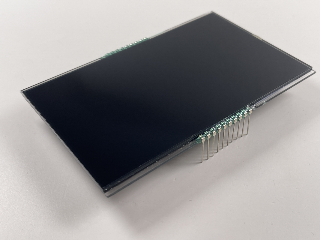 Toptan Satış Fiyatı VA Segment LCD Ekran Renkli PIN Kontrol Ekranı Masaj makinesine Beyaz Arkaplan