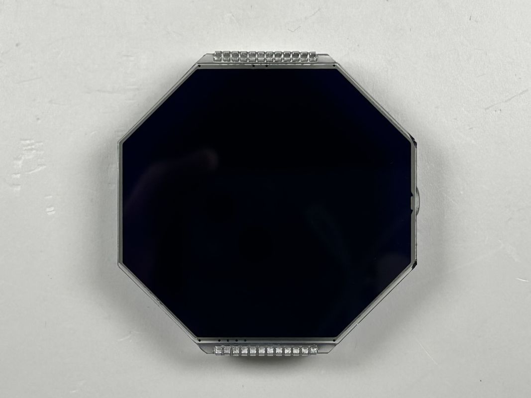 Özel Matrix HTN LCD Ekran Sekiz Şekil Monokrom 7 Segment Grafik LCD Ekran Motosiklet Araçları İçin