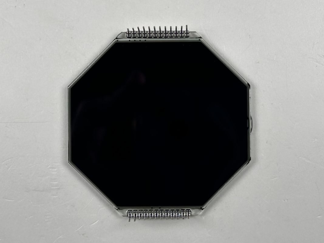 Özel Matrix HTN LCD Ekran Sekiz Şekil Monokrom 7 Segment Grafik LCD Ekran Motosiklet Araçları İçin