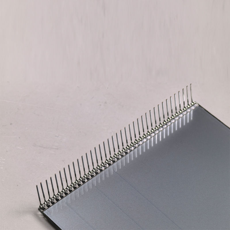 Fabrika Özel Boyut TN 7 Segment LCD Ekran Monochrome Transmissive Module Termostat için Şeffaf Karakter