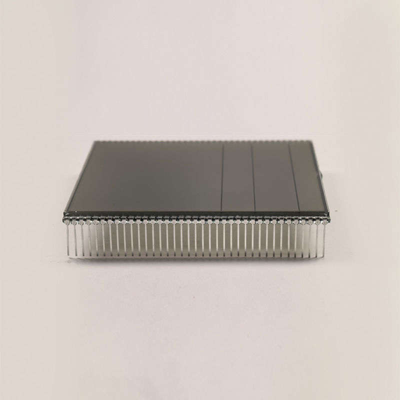 Fabrika Özel Boyut TN 7 Segment LCD Ekran Monochrome Transmissive Module Termostat için Şeffaf Karakter