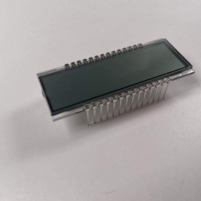 Fabrika Özel 8 basamaklı TN LCD Ekranı Pozitif Yedi Bölümlü PIN Bağlantısı Elektronik Gaz Ölçümü için