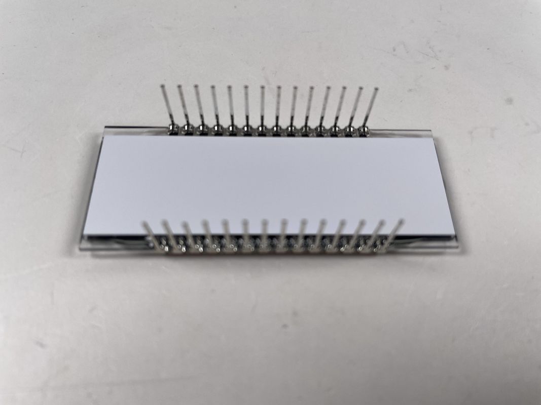 Fabrika Özel 8 basamaklı TN LCD Ekranı Pozitif Yedi Bölümlü PIN Bağlantısı Elektronik Gaz Ölçümü için