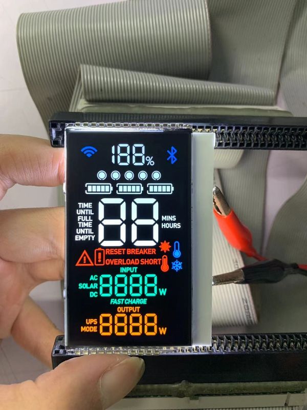 Yüksek Kontrastlı LCD Modülü VA Dış ve İç Güç Ekranı için Monochrome Ekran