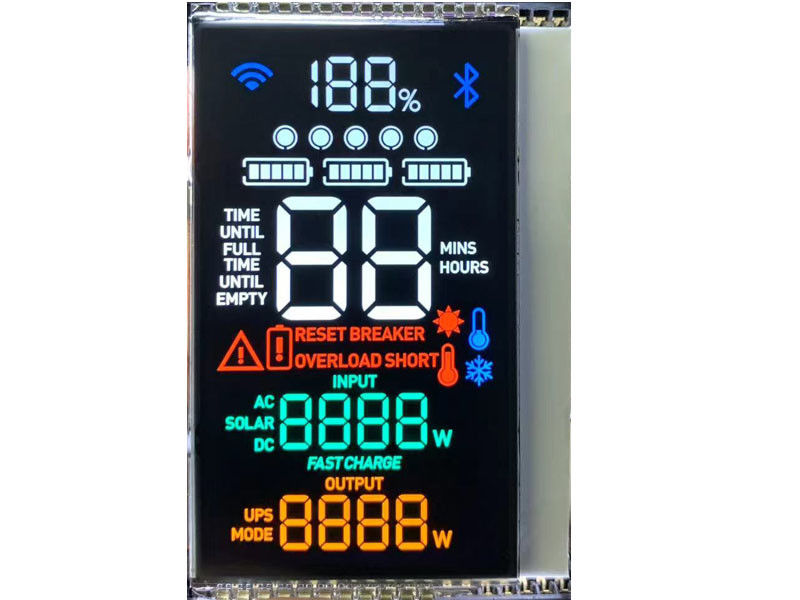 Yüksek Kontrastlı LCD Modülü VA Dış ve İç Güç Ekranı için Monochrome Ekran