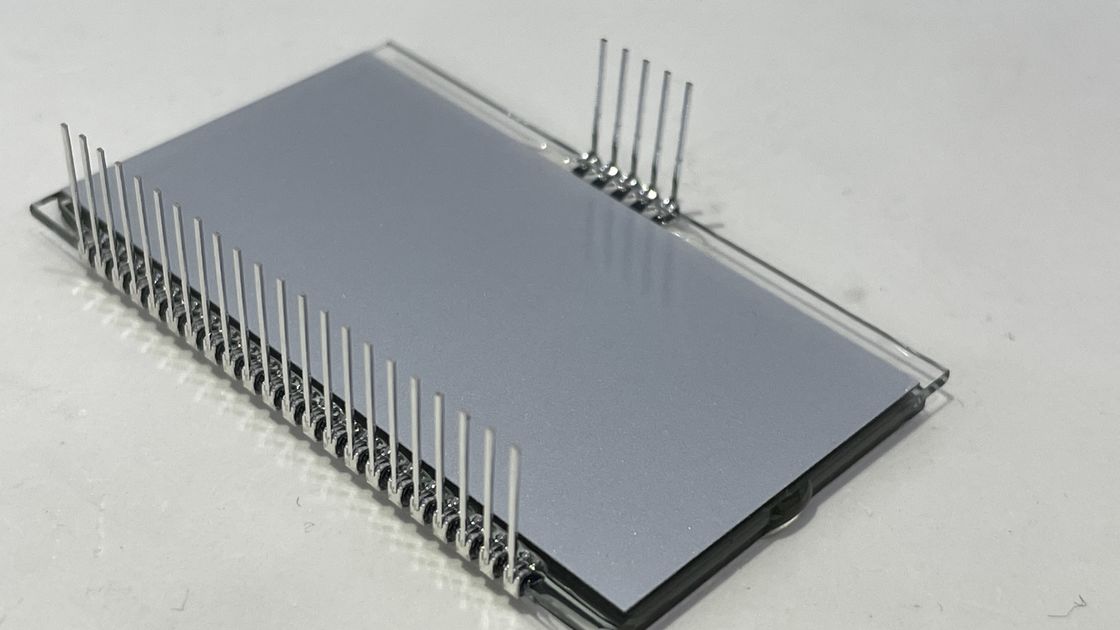 Yüksek Kaliteli Özel HTN LCD Ekran Sekiz Şekil Monokrom 7 Bölümlü Motorlu Araçlar İçin Grafik LCD Ekranı