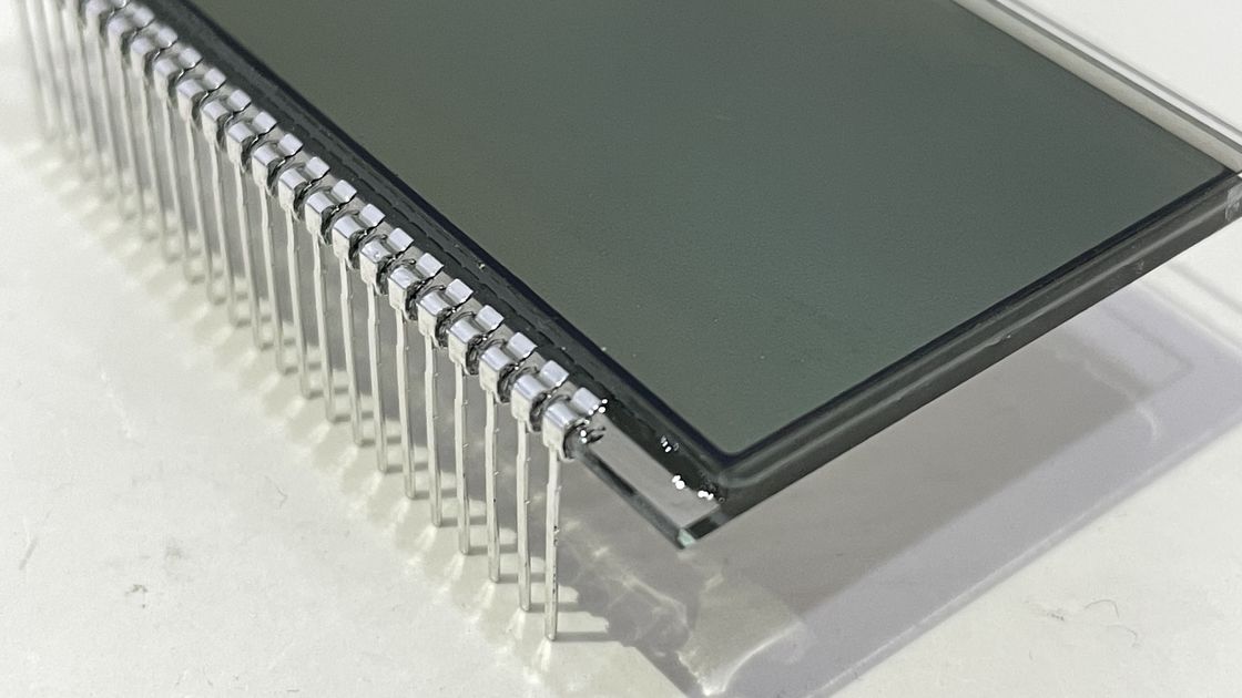 Yüksek Kaliteli Özel HTN LCD Ekran Sekiz Şekil Monokrom 7 Bölümlü Motorlu Araçlar İçin Grafik LCD Ekranı