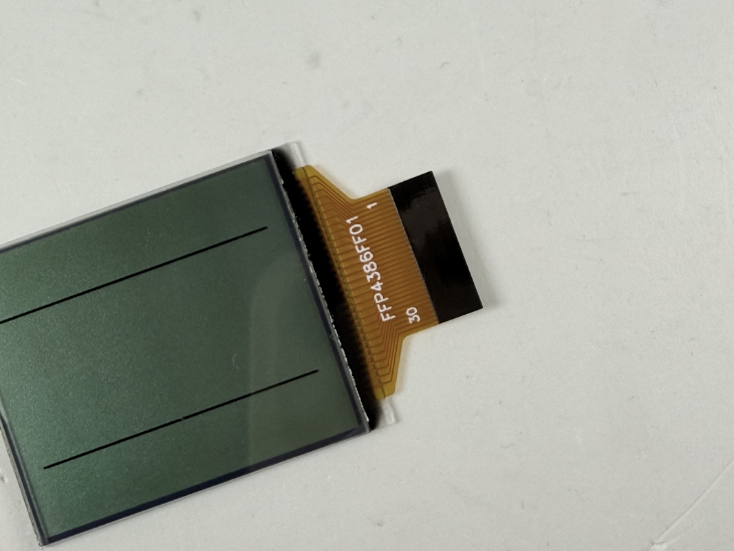 Enstrüman için OEM segmenti LCD Düşük Güç 7 Segment LCD Ekran Özel Segment LCD Ekran