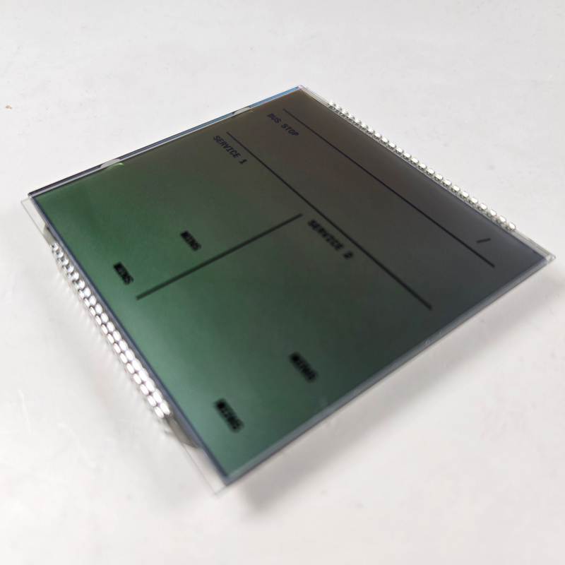 Araç Ekranı için Özel Segment LCD ROHS Uyumlu TN STN FSTN VA Segmenti LCD Ekran