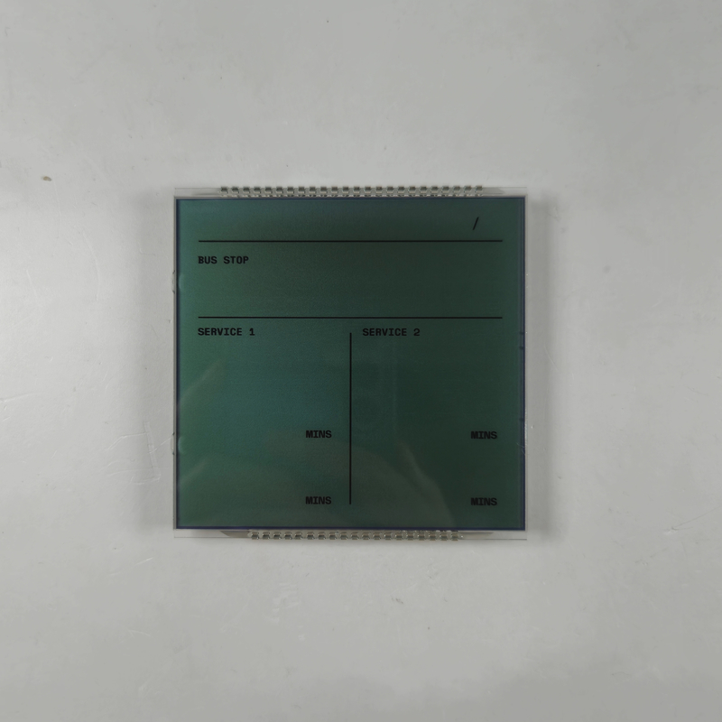 Araç Ekranı için Özel Segment LCD ROHS Uyumlu TN STN FSTN VA Segmenti LCD Ekran