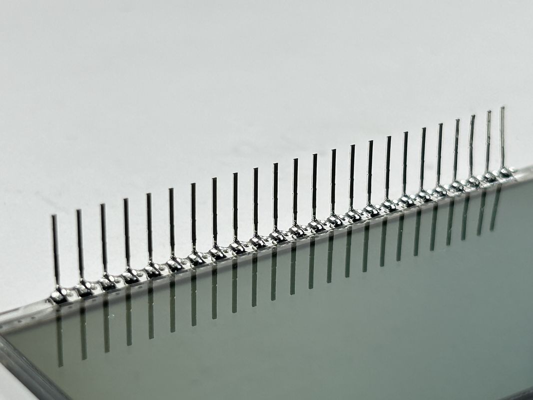 Endüstriyel kontrol için özel ROHS uyumlu HTN segmenti LCD 7 Segment LCD ekranı