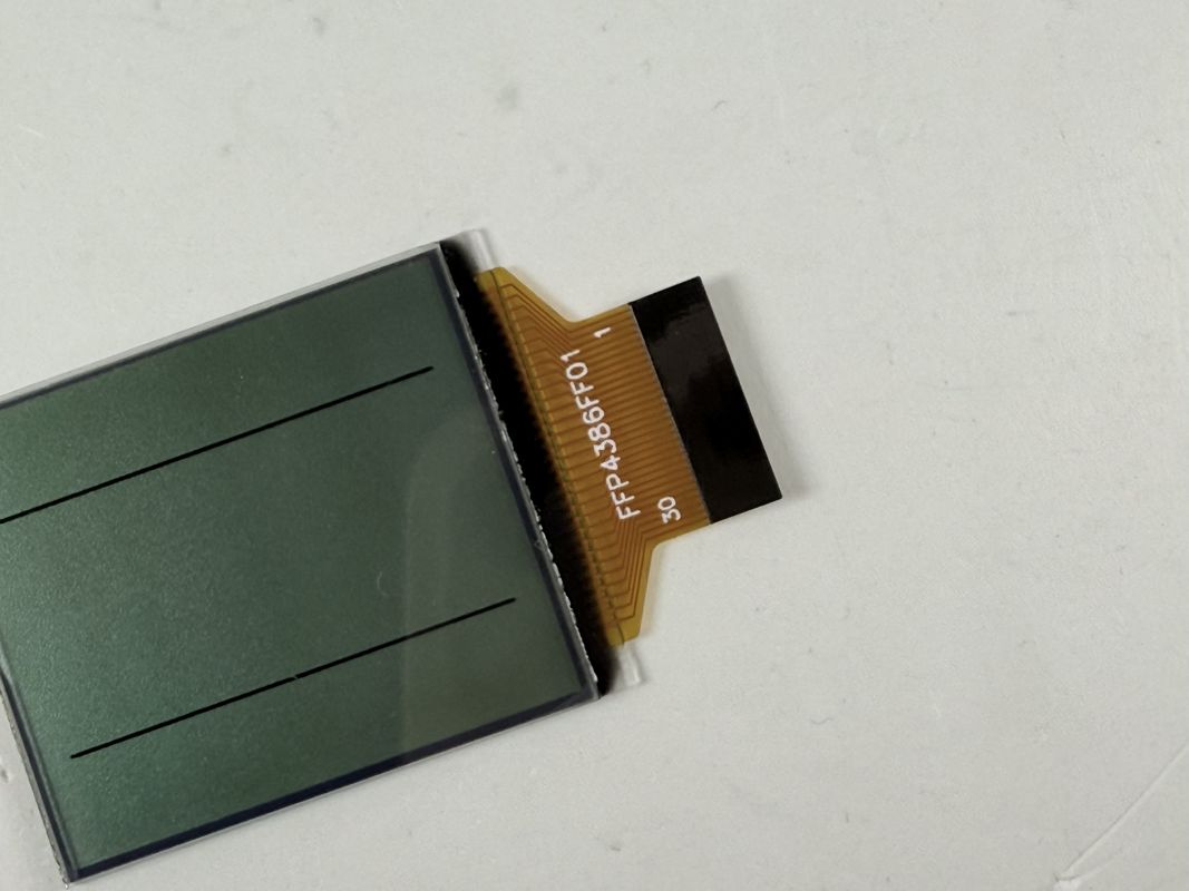 Özel FSTN Siyah Beyaz LCD Ekran | Endüstriyel ve elektronik uygulamalar için tek renkli segment LCD