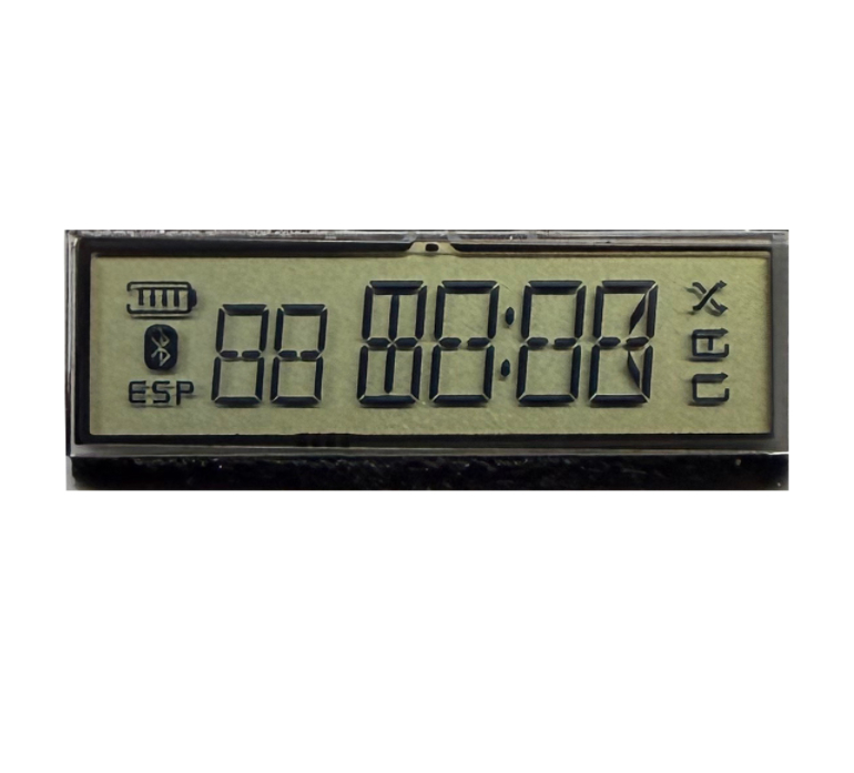 Özel HTN LCD Ekran 7 Segment LCD Modülü Ev Cihazı Kontrol Paneli Monokrom Ekran Üreticisi