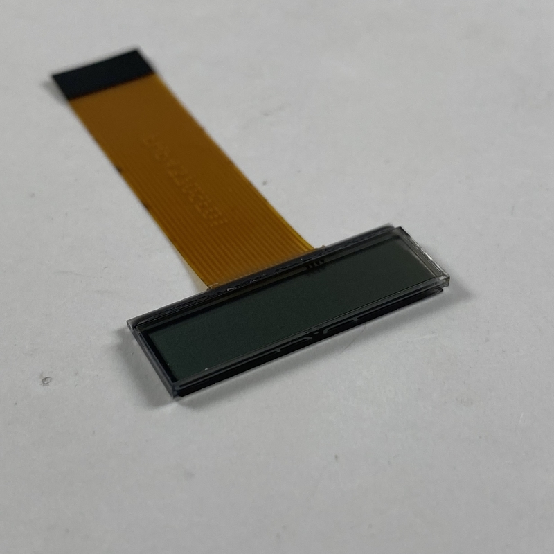 Özel HTN 7 Segmenti Anzeige LCD 12 saat Görüntüleme Açısı Segmenti Ev Cihazı Kontrol Paneli için LCD Ekran
