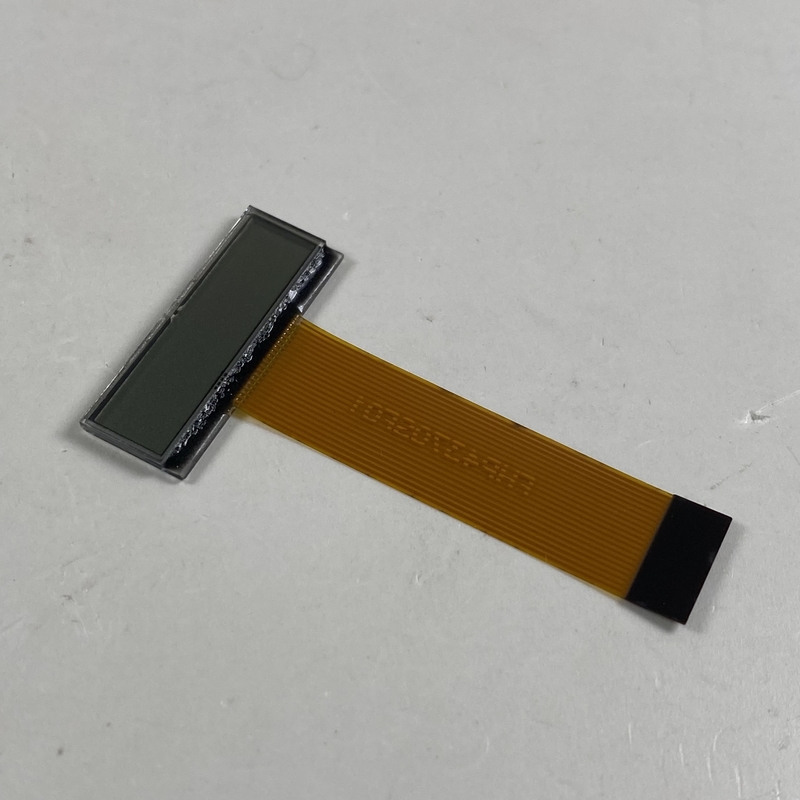 Özel HTN 7 Segmenti Anzeige LCD 12 saat Görüntüleme Açısı Segmenti Ev Cihazı Kontrol Paneli için LCD Ekran