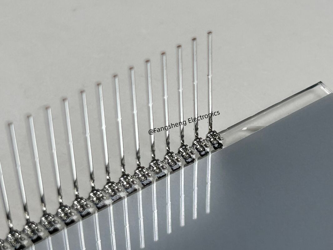 Parlama Önleyici Gösterge Ekranı için Tek Renkli LCD Segment Ekranlar Motosikletler için 7 Segment LCD Ekranlar